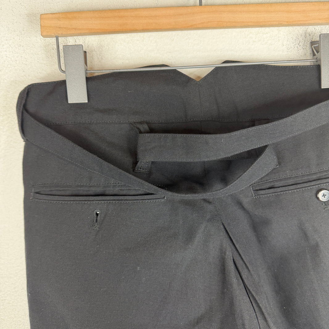 Visvim Black Belted Trouser Pants