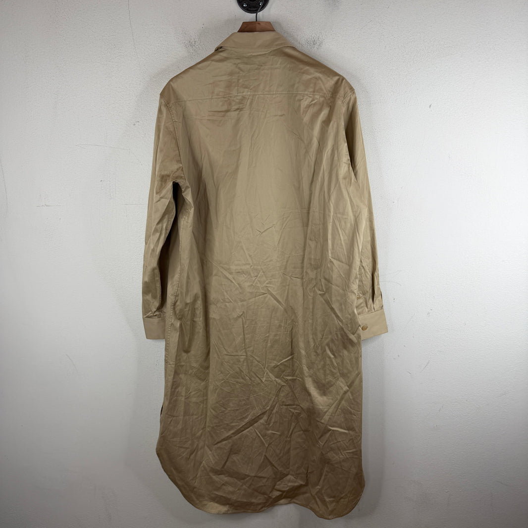 The Row Beige Long Shirt