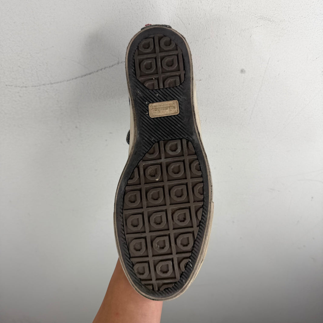 Visvim Striped Skagway High Top Sneakers