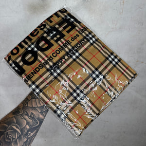 Burberry x CDG Plaid Scarf