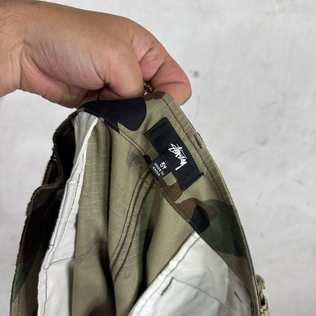 Stussy Camo Cargos