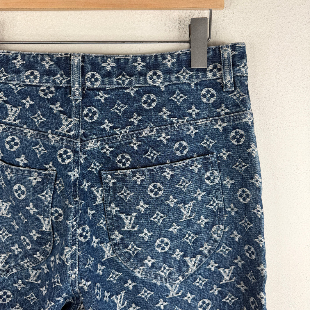 Louis Vuitton Sample Monogram Jeans