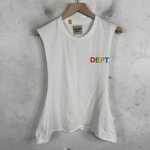 Gallery Dept Chopped Multicolor Logo T-Shirt