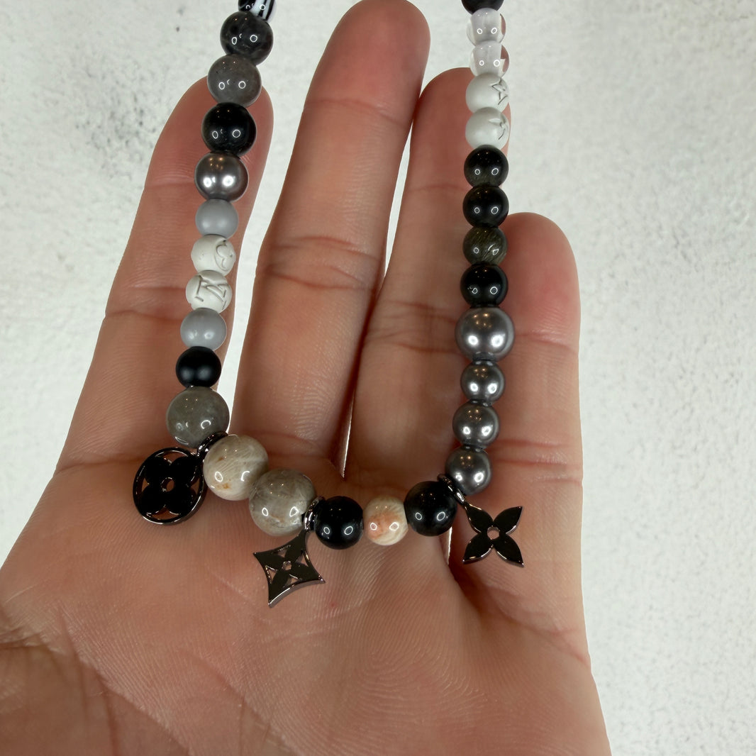 Louis Vuitton Sample Beaded Charm Necklace