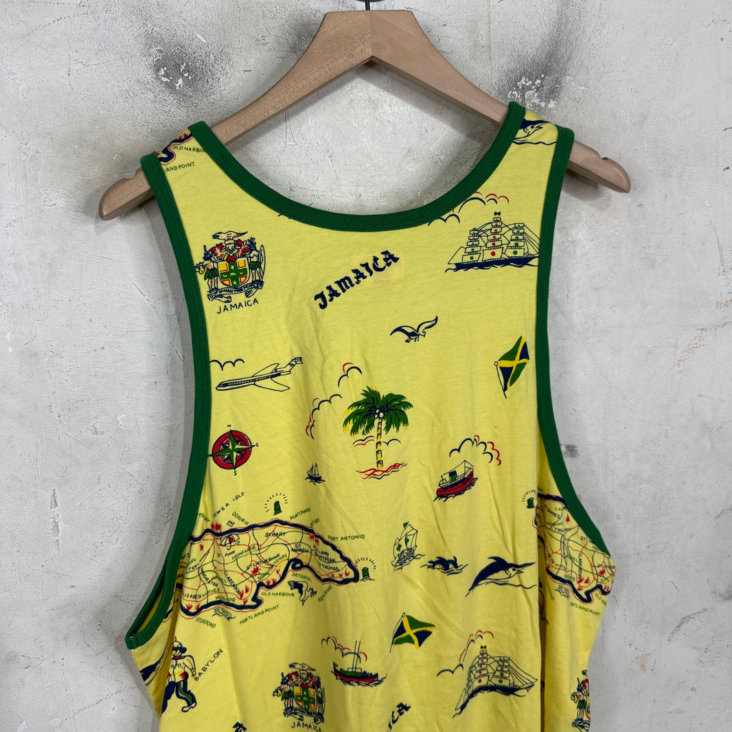 Supreme Jamaica Map Tank