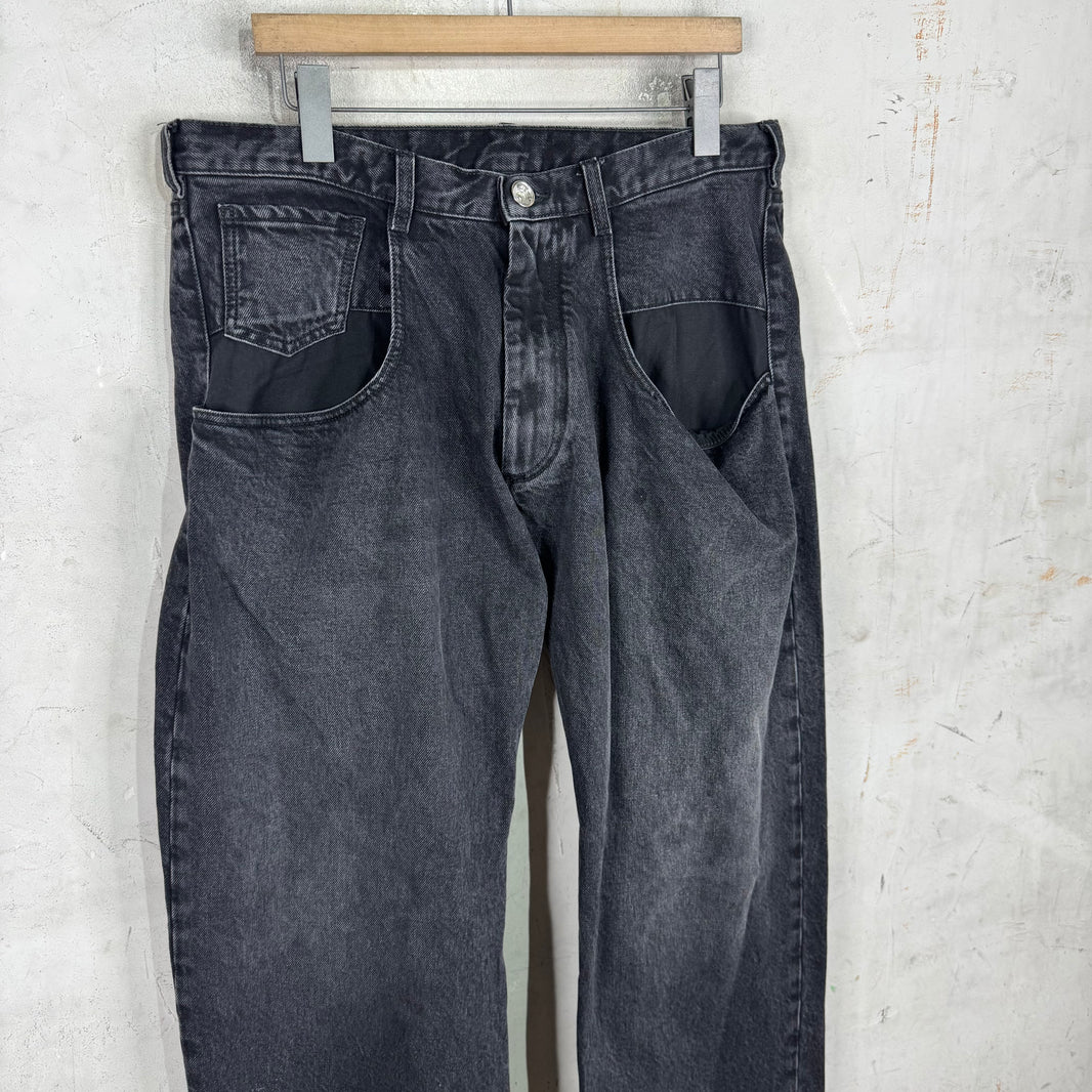 Margiela Loose Charcoal Jeans