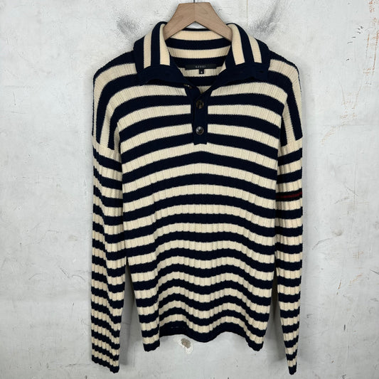 Gucci Striped Polo Sweater