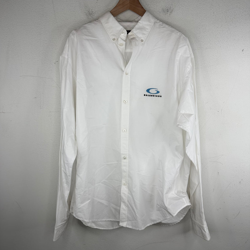Balenciaga Sample Loop Logo L/S Shirt