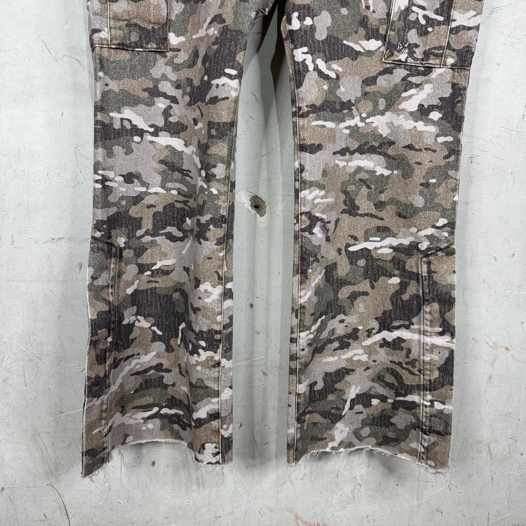 Amiri Camo Cargo Jeans