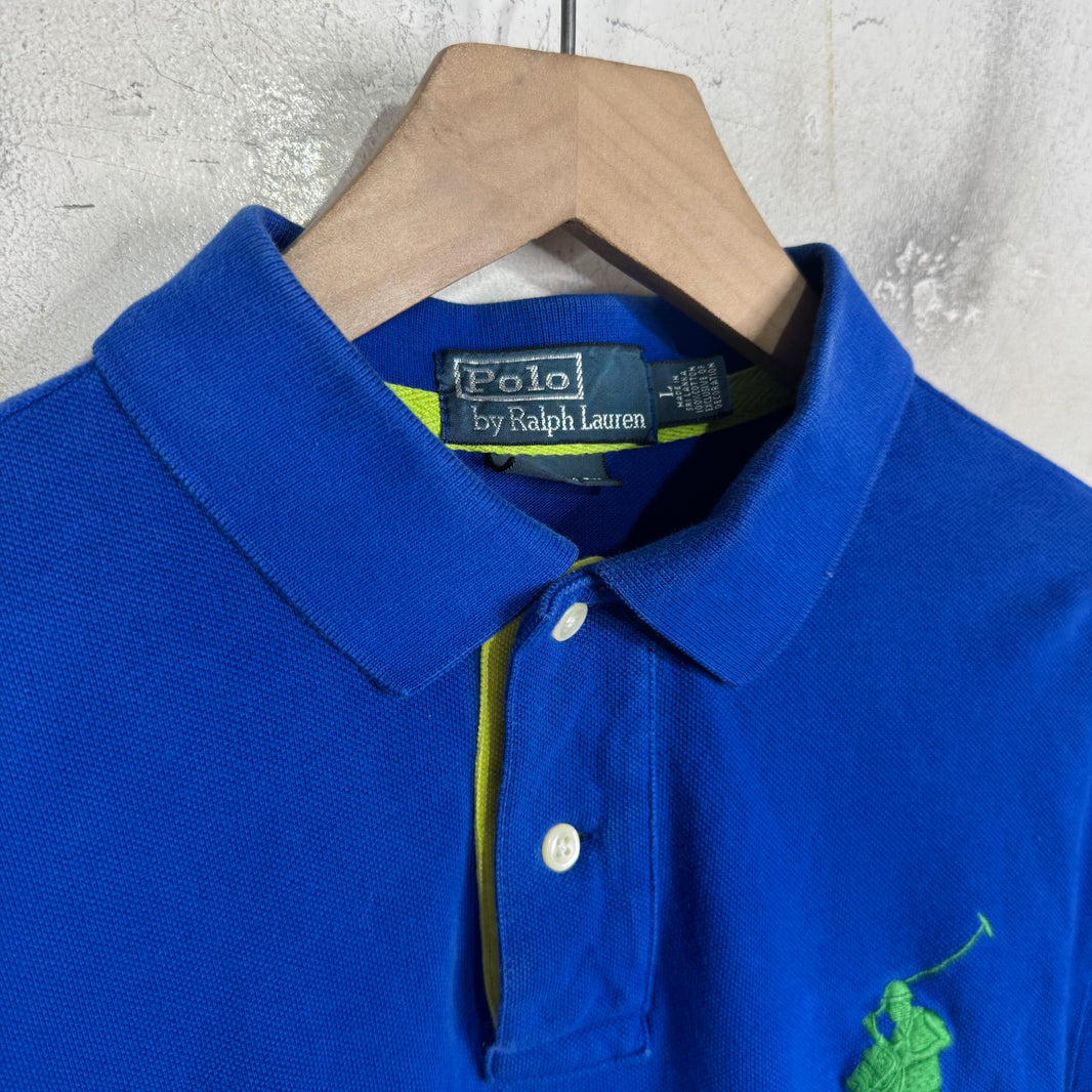 Ralph Lauren Blue/Green Orange #3 Polo