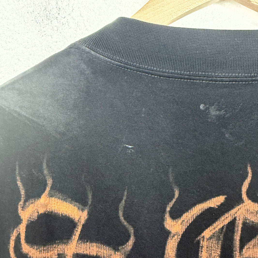 Balenciaga Heavy Metal Mud Logo T-Shirt