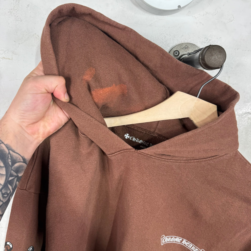 Chrome Hearts Brown Structure Hoodie