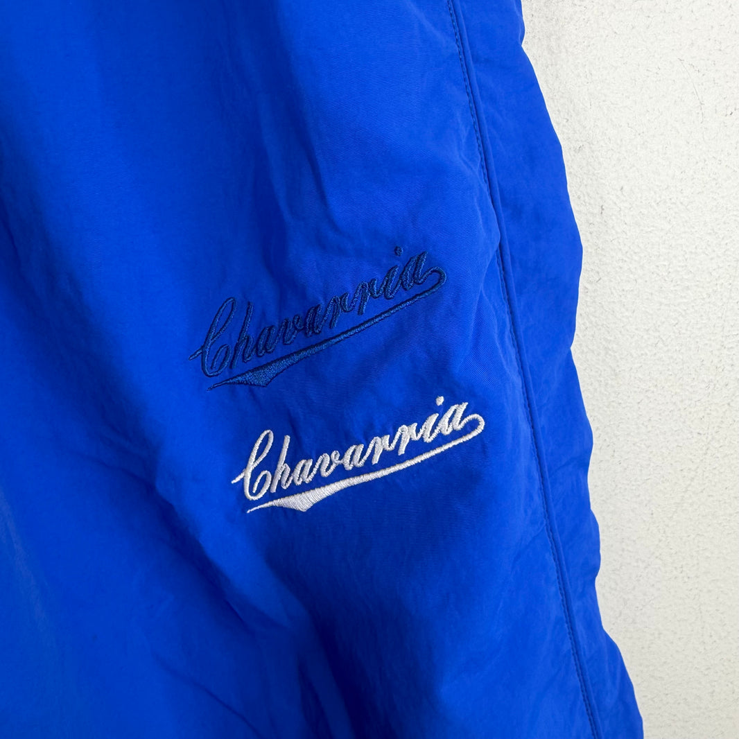 Willy Chavarria Blue Nylon Trackpants