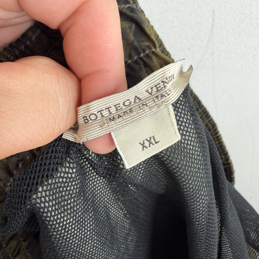 Bottega Veneta Nylon Intrecciato Printed Swim Shorts