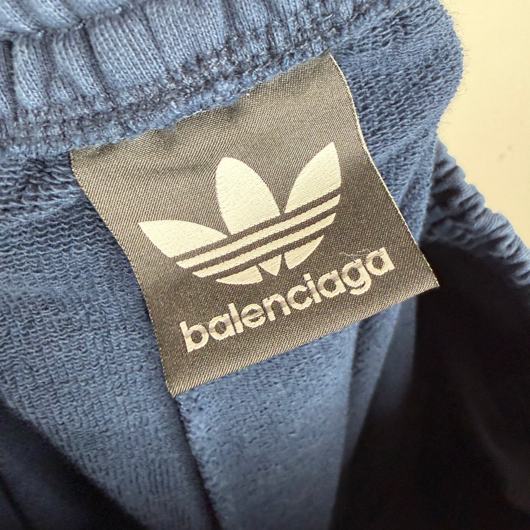 Balenciaga Adidas Navy Sweatpants