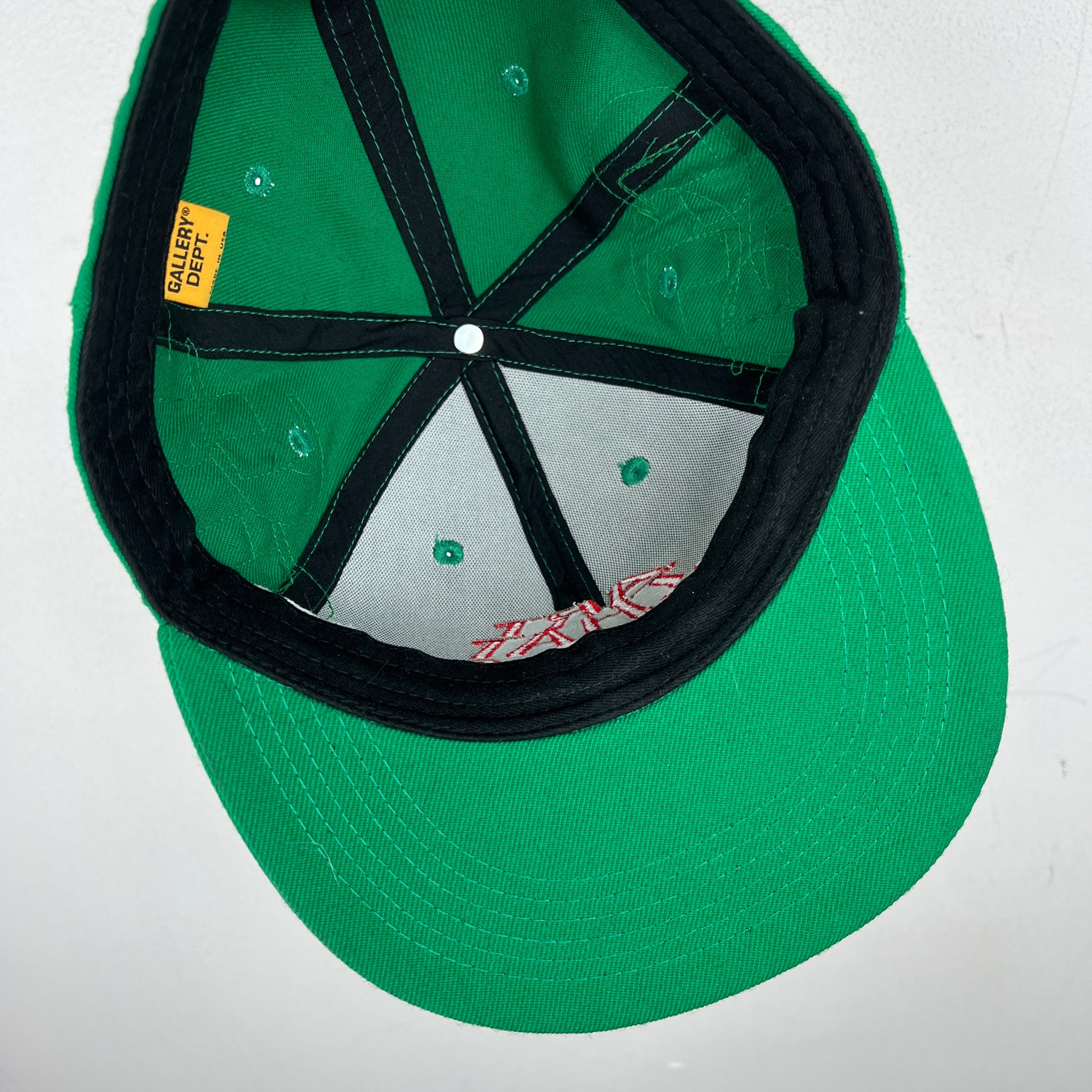 Gallery Dept Art That Kills Green G Patch Fitted Hat