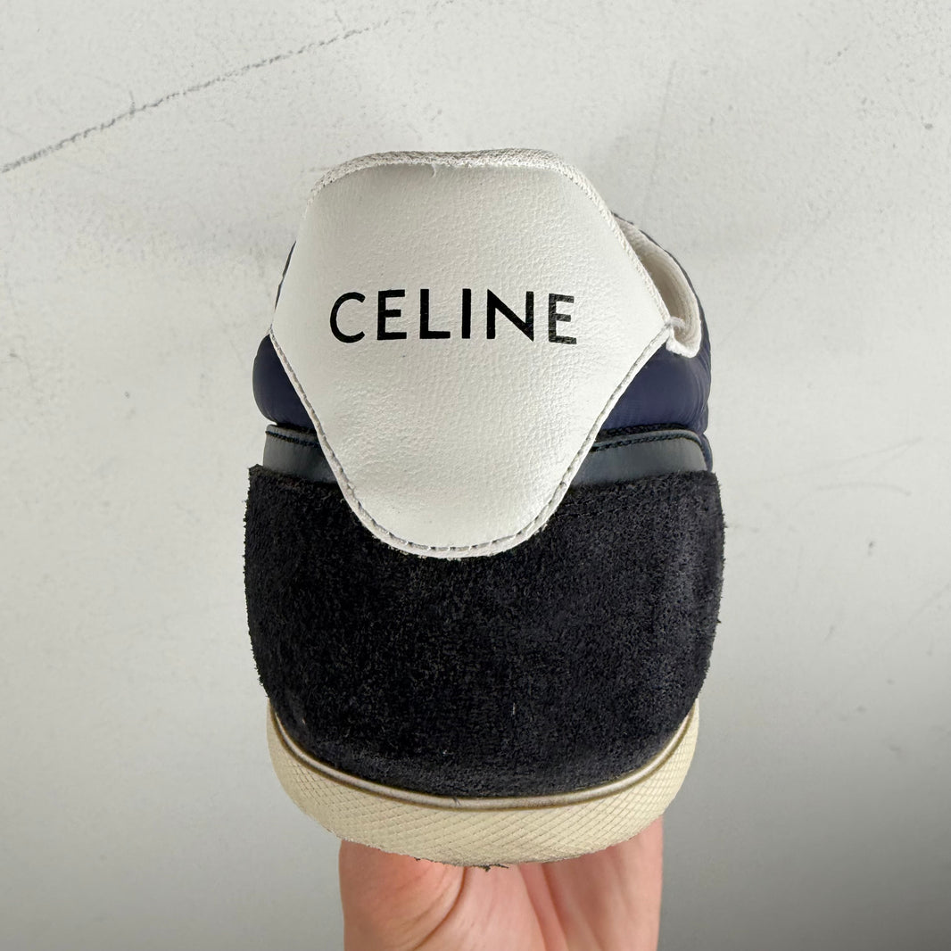 Celine Navy Jogger Low Sneakers