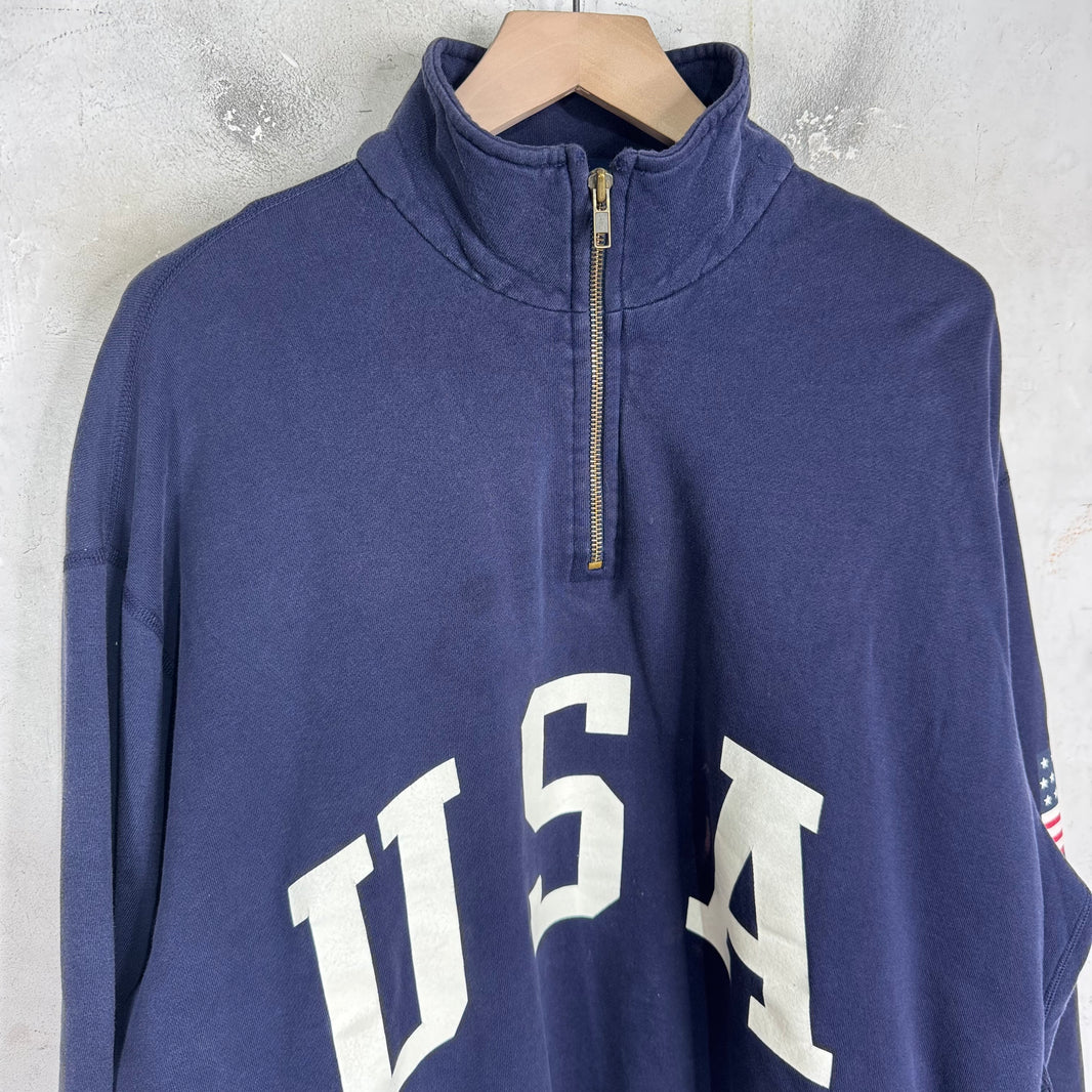 Ralph Lauren USA Quarter Zip Pullover