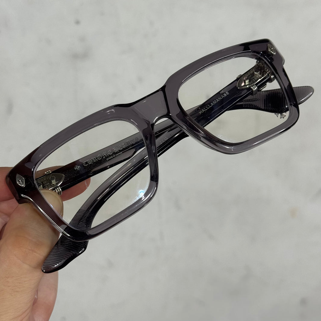 Chrome Hearts Hallamanass Grey Translucent Glasses