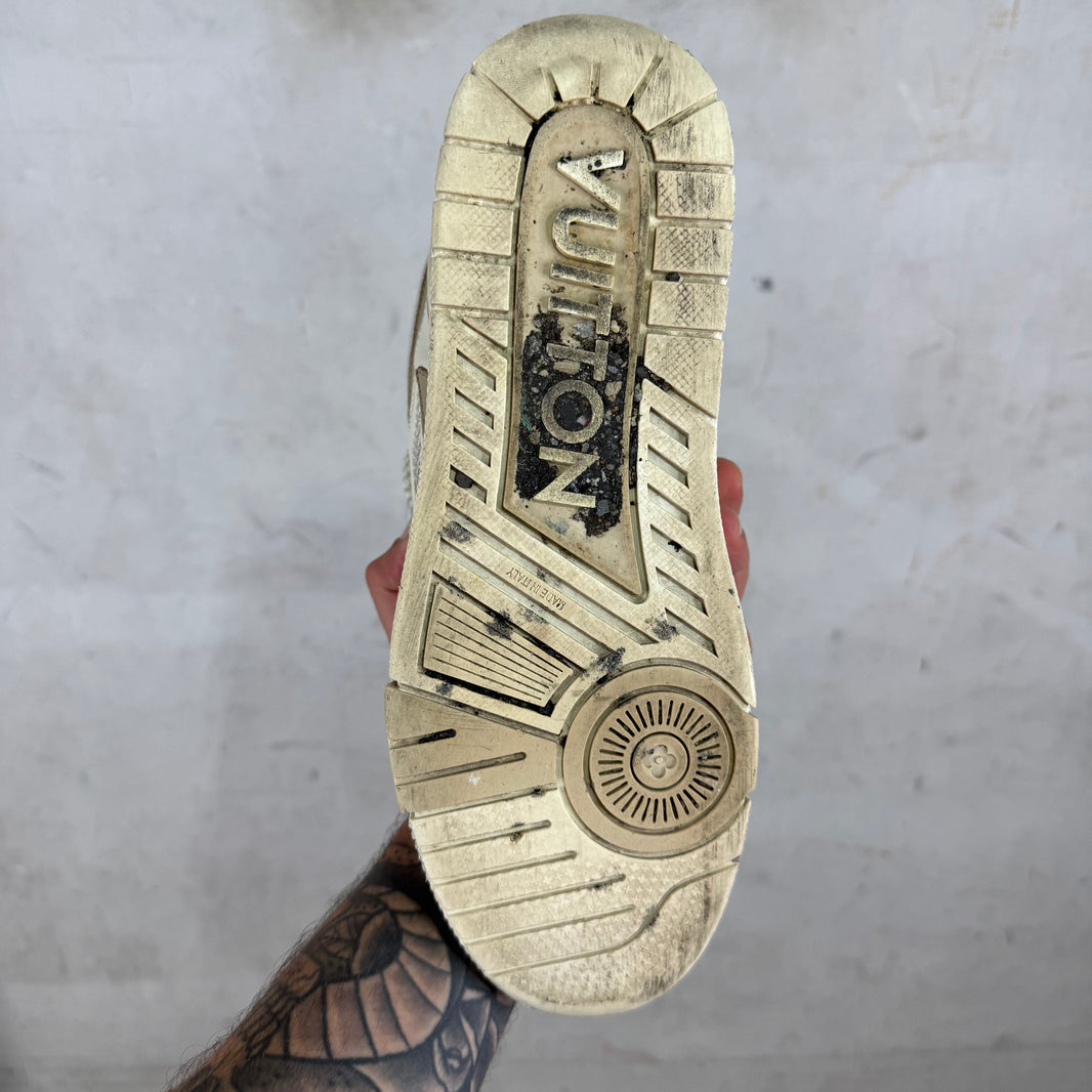 Louis Vuitton Cream Skate Sneakers