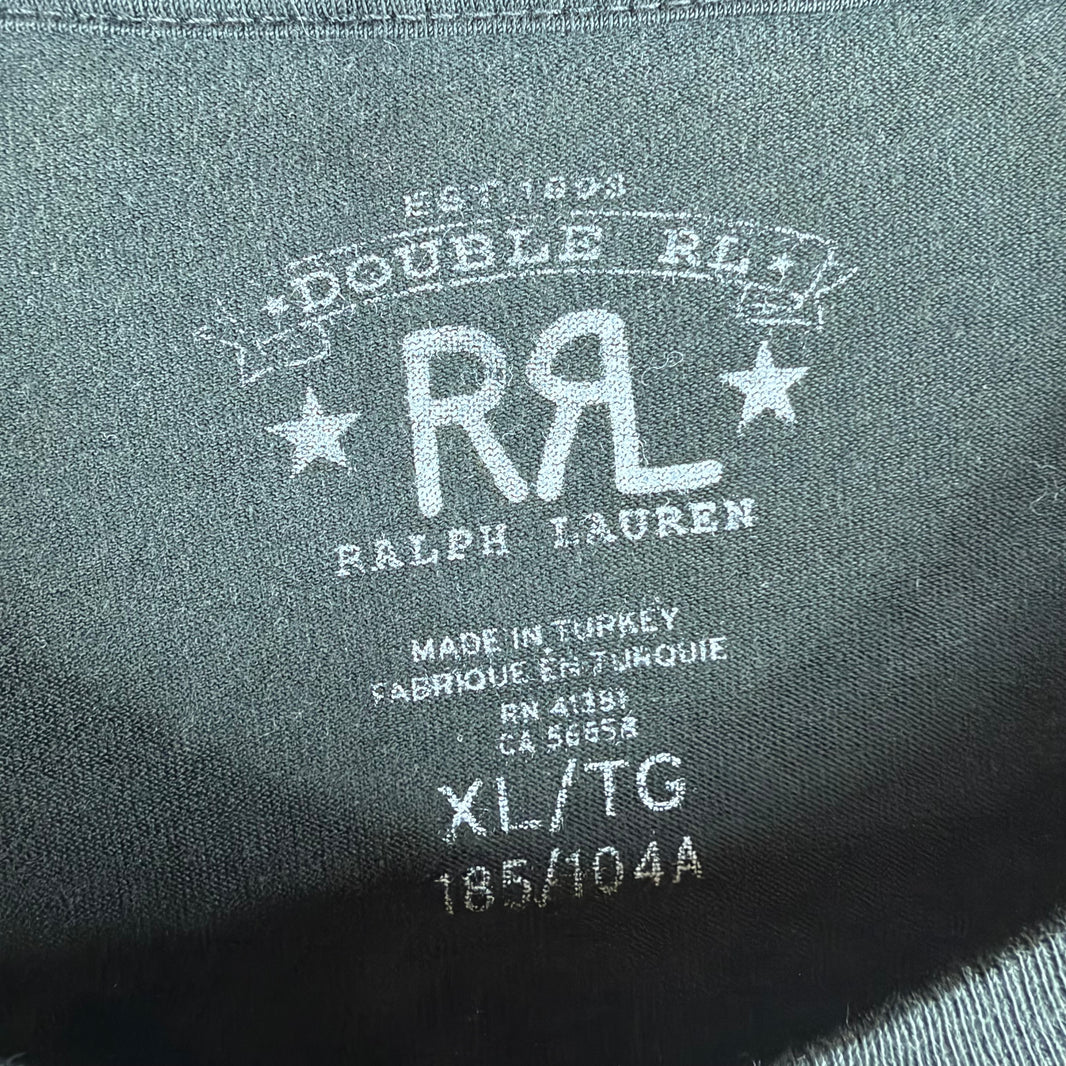 RRL Olive Logo T-Shirt