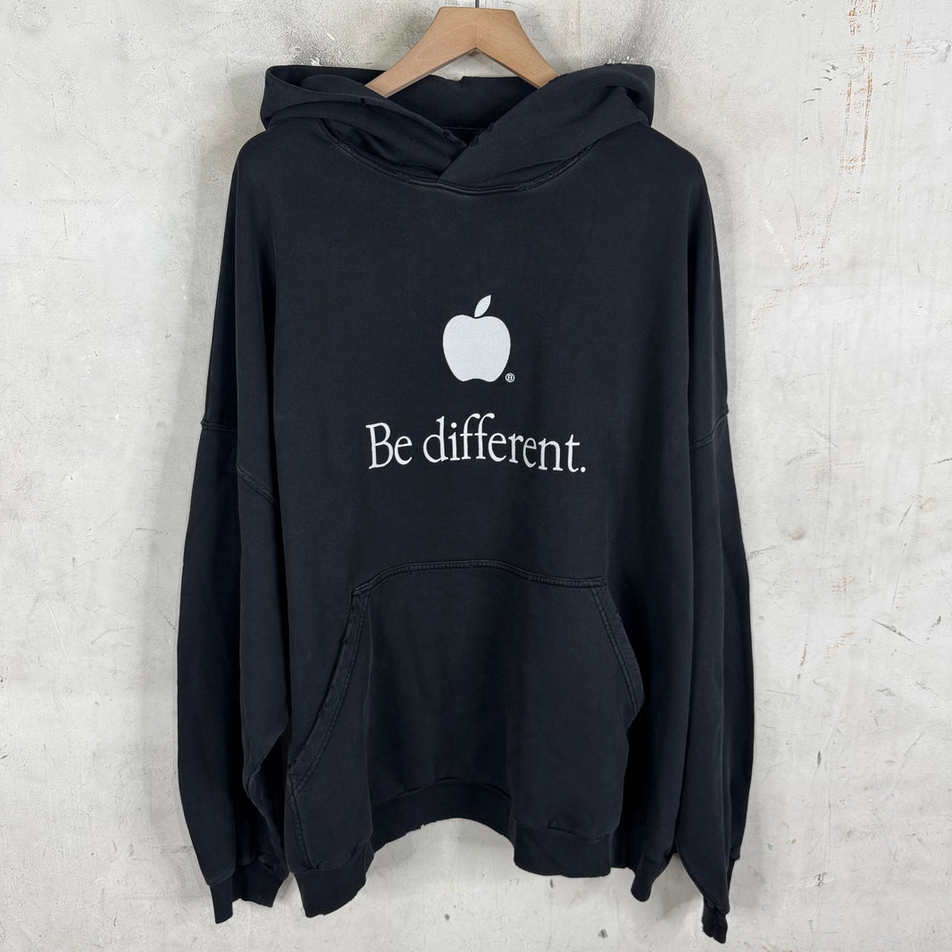 Balenciaga Be Different Apple Hoodie