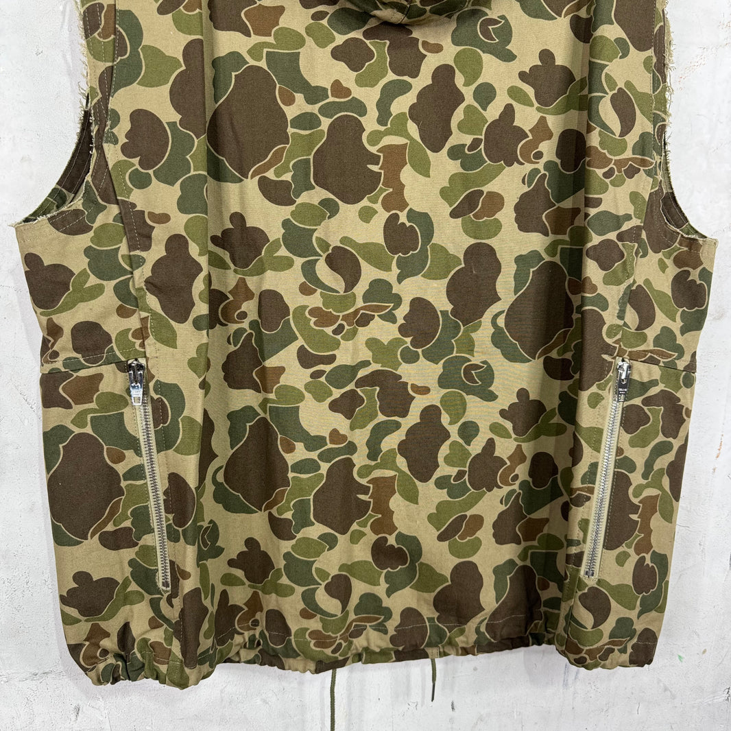 Celine Duck Camo Cargo Vest