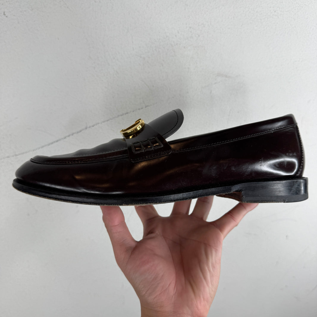 Christian Dior Brown CD Loafer