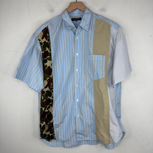 CDG Homme Camo Patchwork S/S Shirt