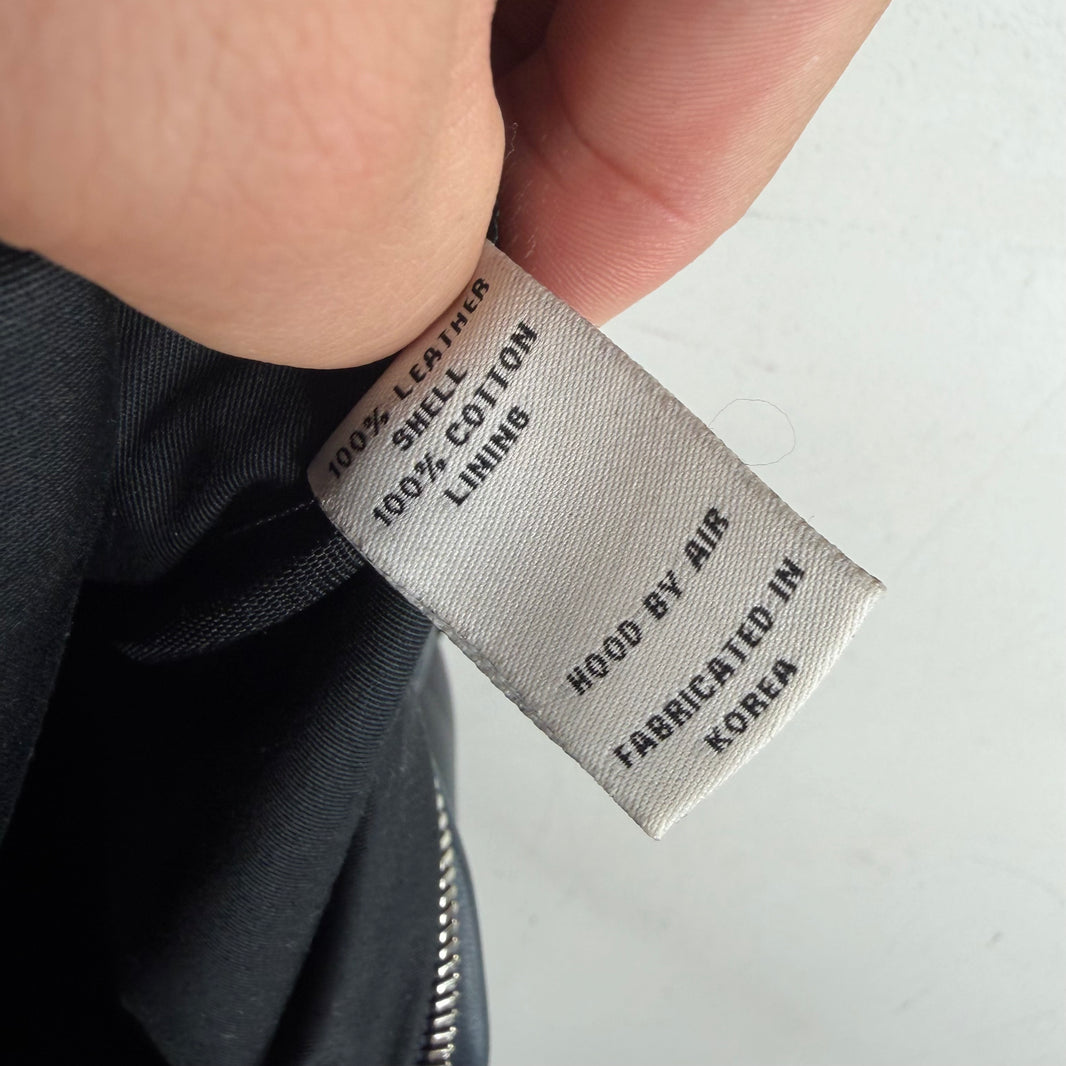 HBA 2014 Runway Lace Leather Backpack