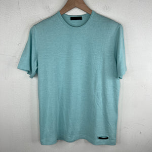 Prada Blue Basic T-Shirt