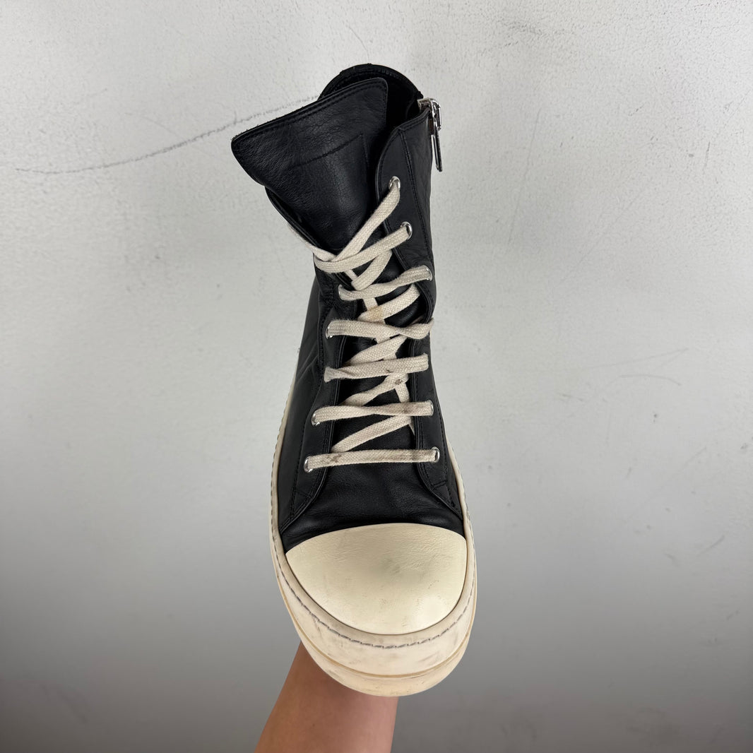 Rick Owens Leather Ramone Sneakers