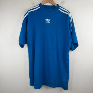 Balenciaga Adidas Cotton Jersey T-Shirt