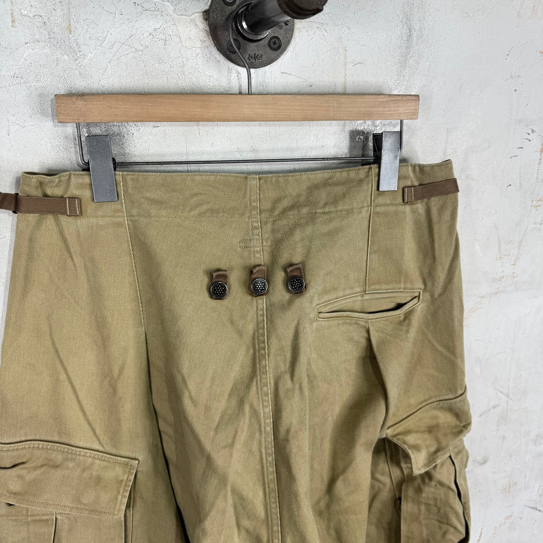 Kapital Heavy Canvas Wide Leg Cargo Pants