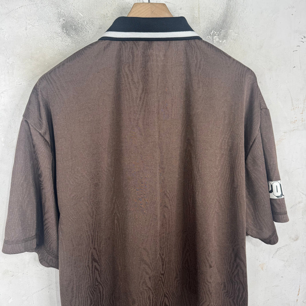 Martine Rose Brown Collared Soccer Jersey