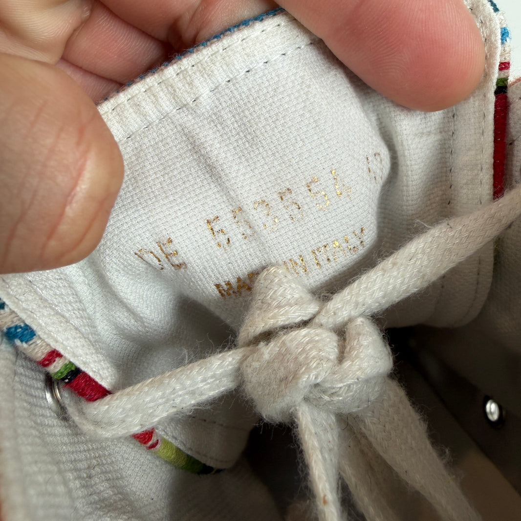 Saint Laurent Mexican Jacquard Bedford Sneakers