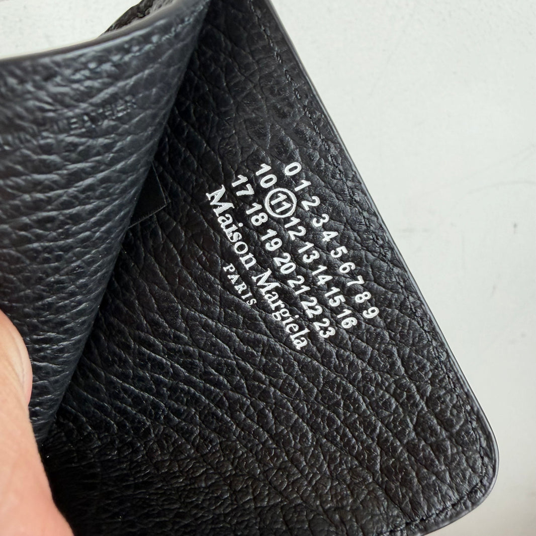 Margiela Pebbled Leather Cardholder