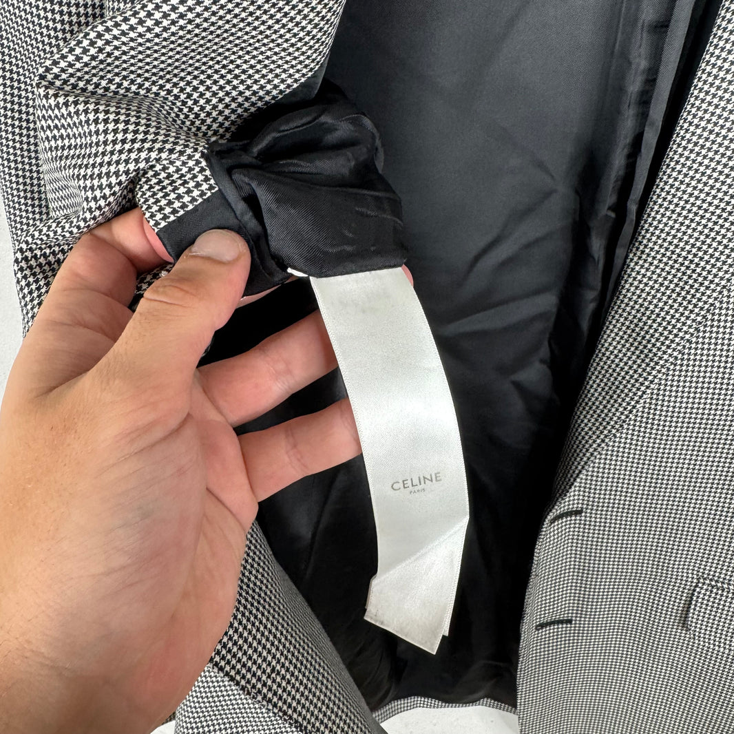Celine Houndstooth Blazer
