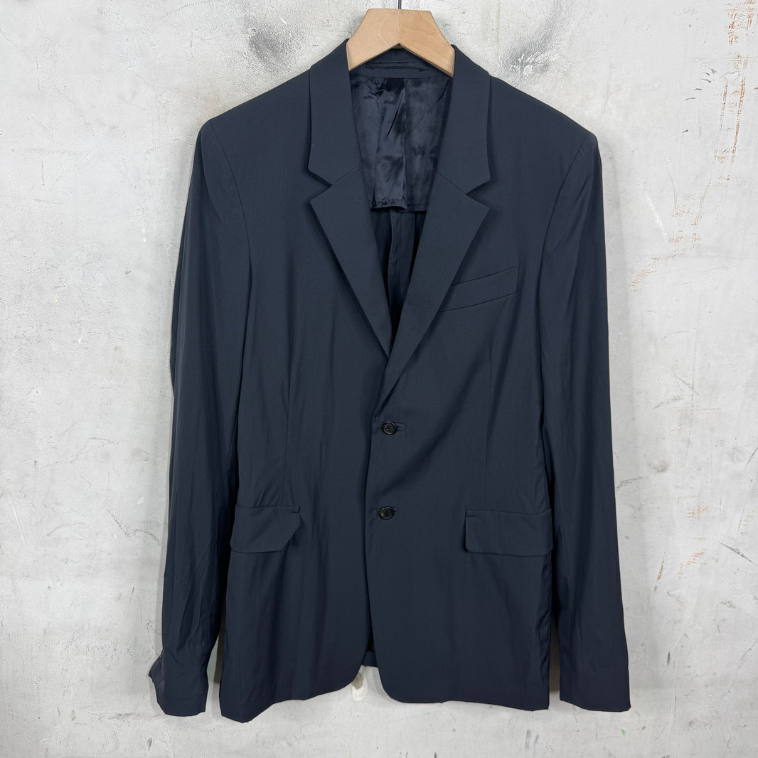 Prada Dark Grey Nylon Blazer