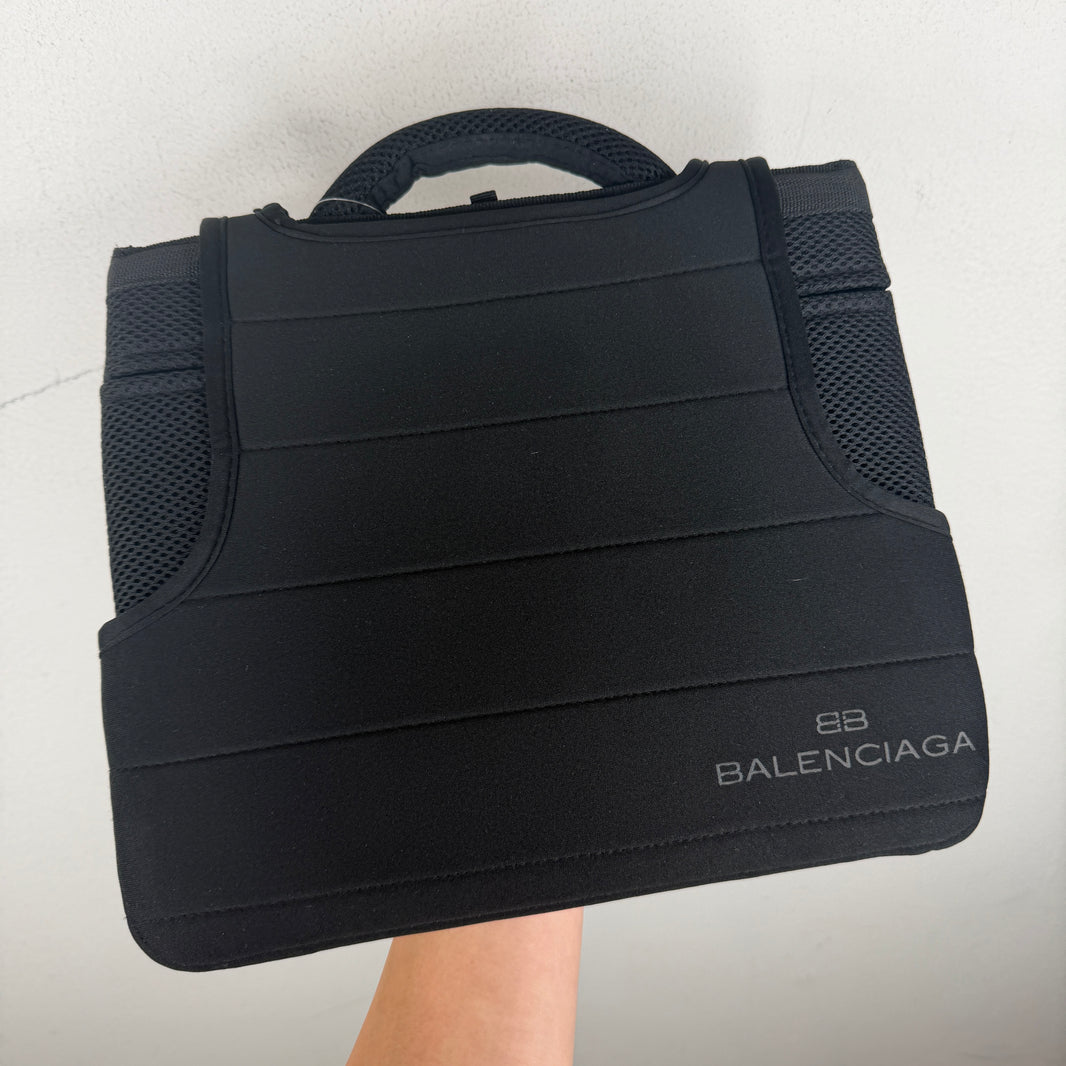 Balenciaga BB Logo iPad Bag