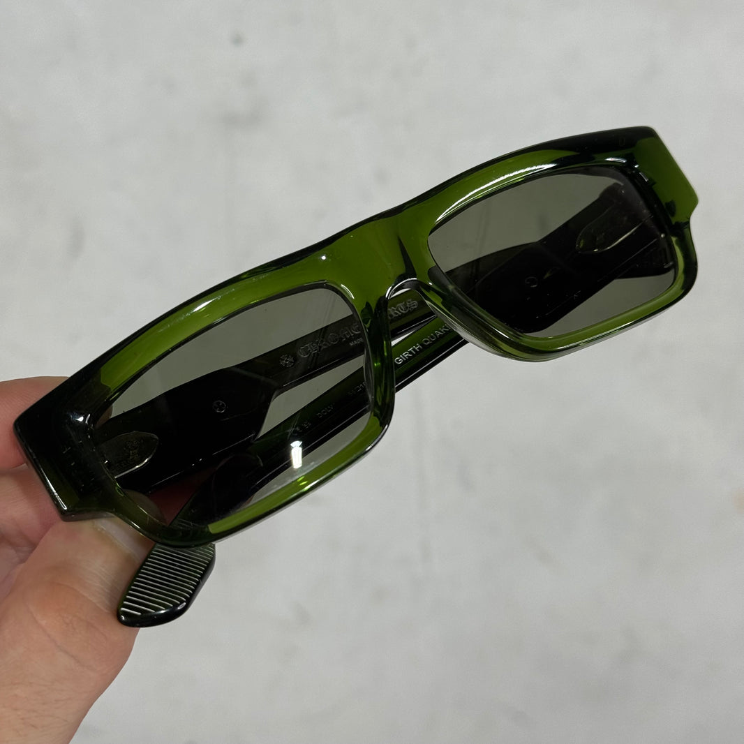 Chrome Hearts Girth Quake Green Translucent Sunglasses