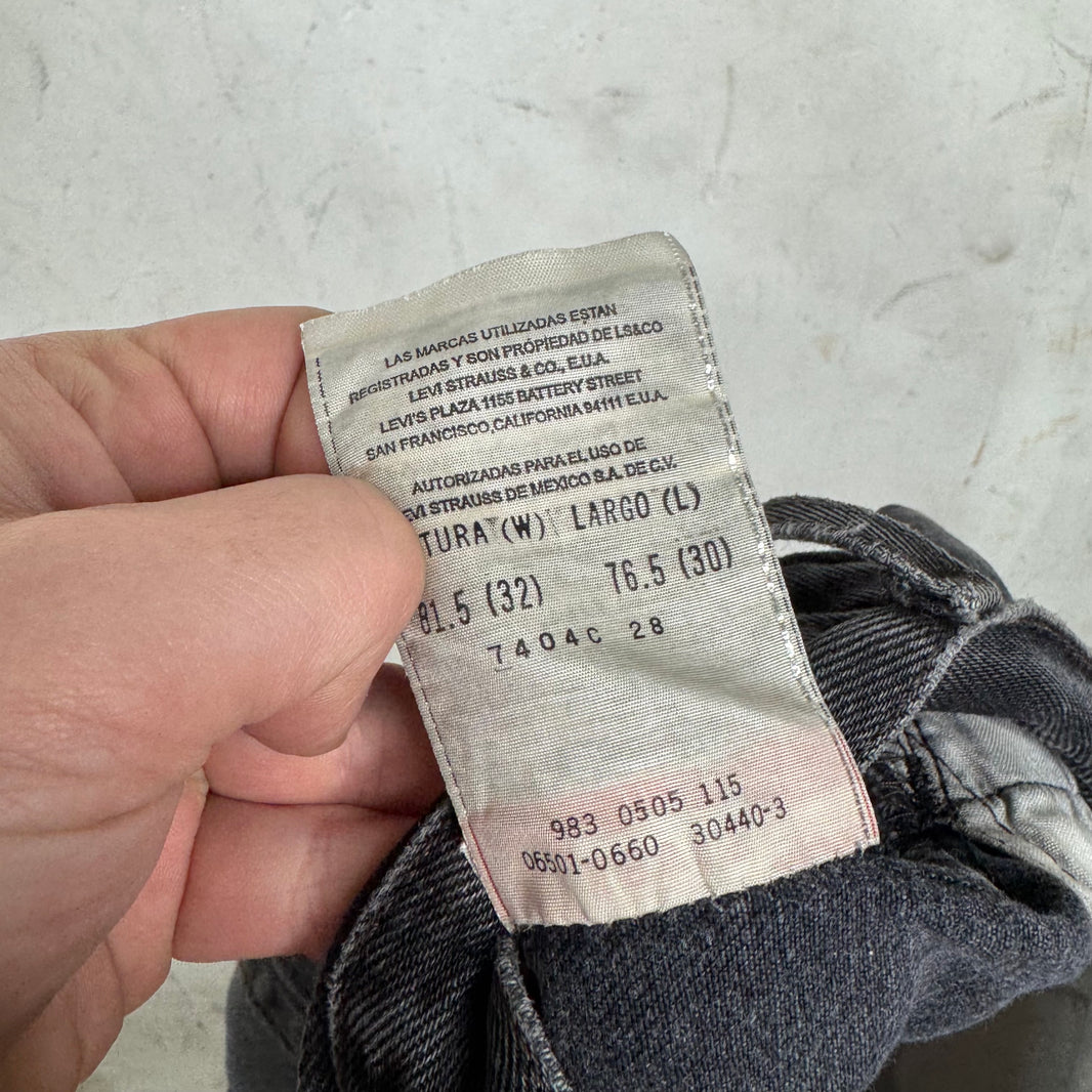 Vintage Levi’s 501 Black Jeans
