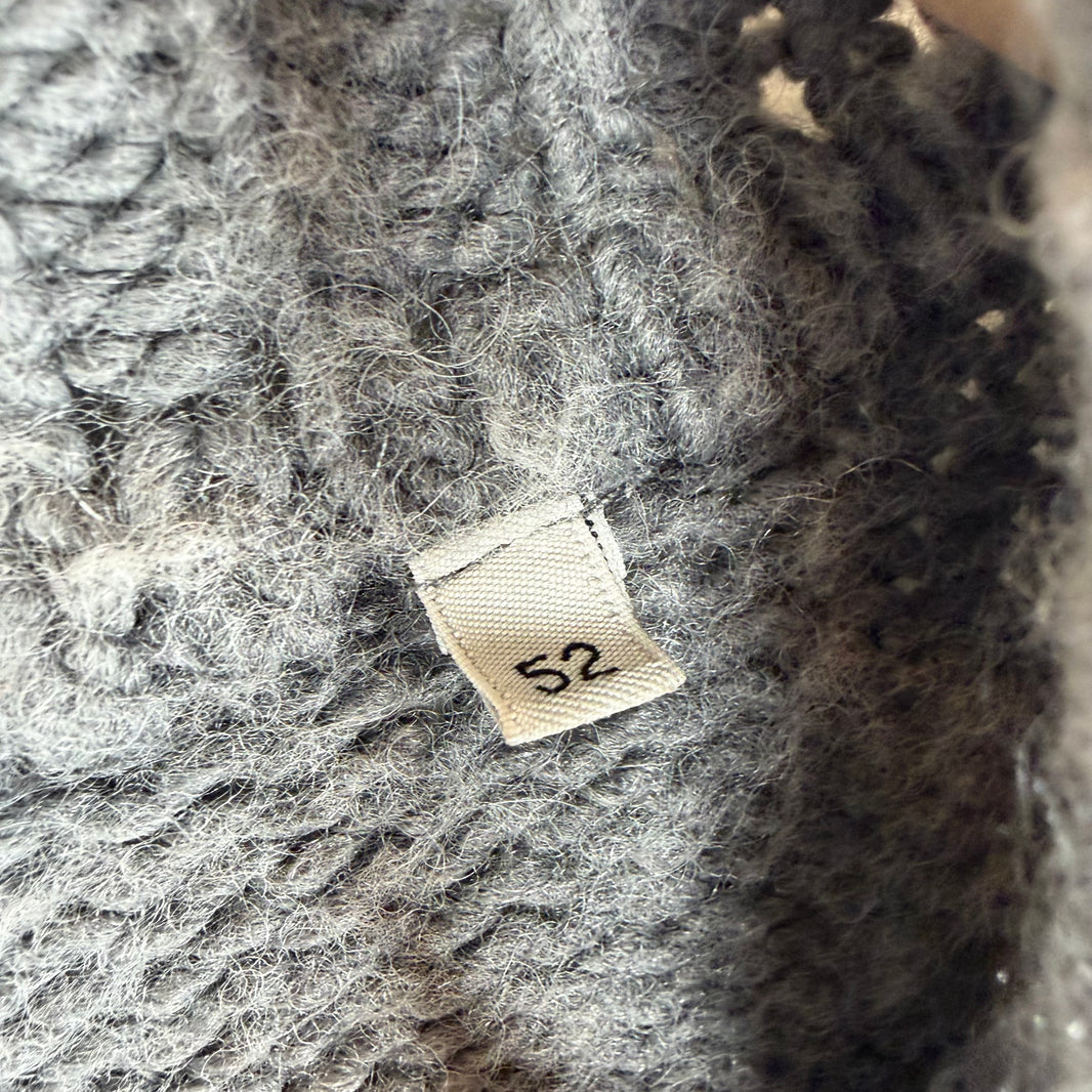 Our Legacy Gray Wool Blend Big Cardigan