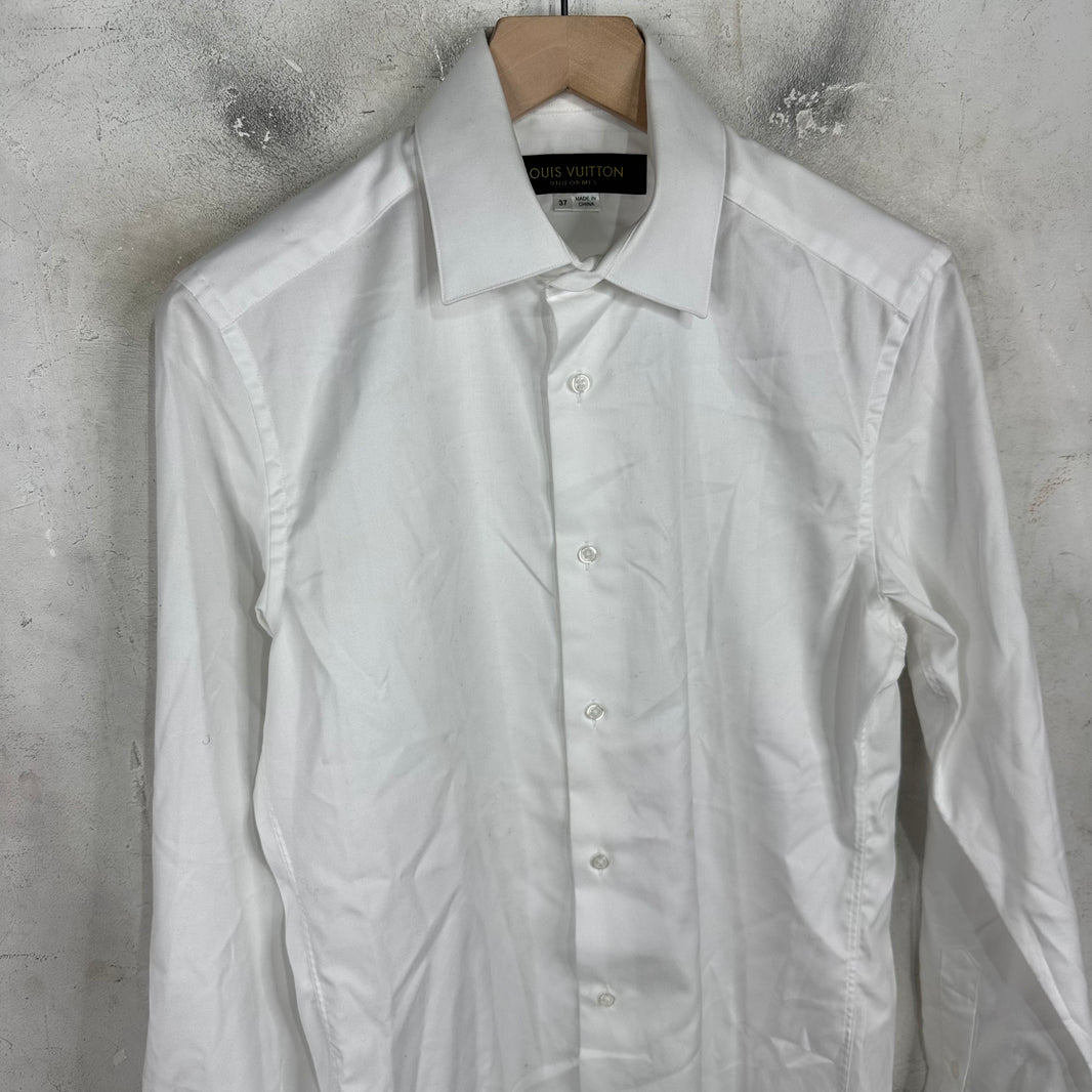 Louis Vuitton White L/S Uniforme Shirt