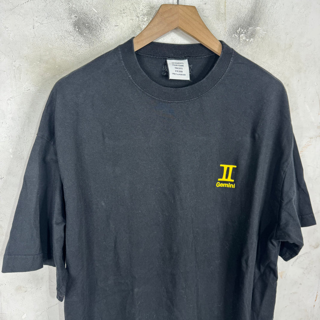 Vetements Gemini T-Shirt