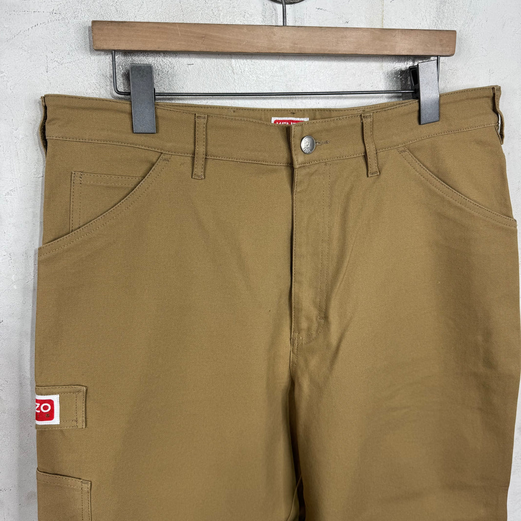 Kenzo Khaki Chino Pants