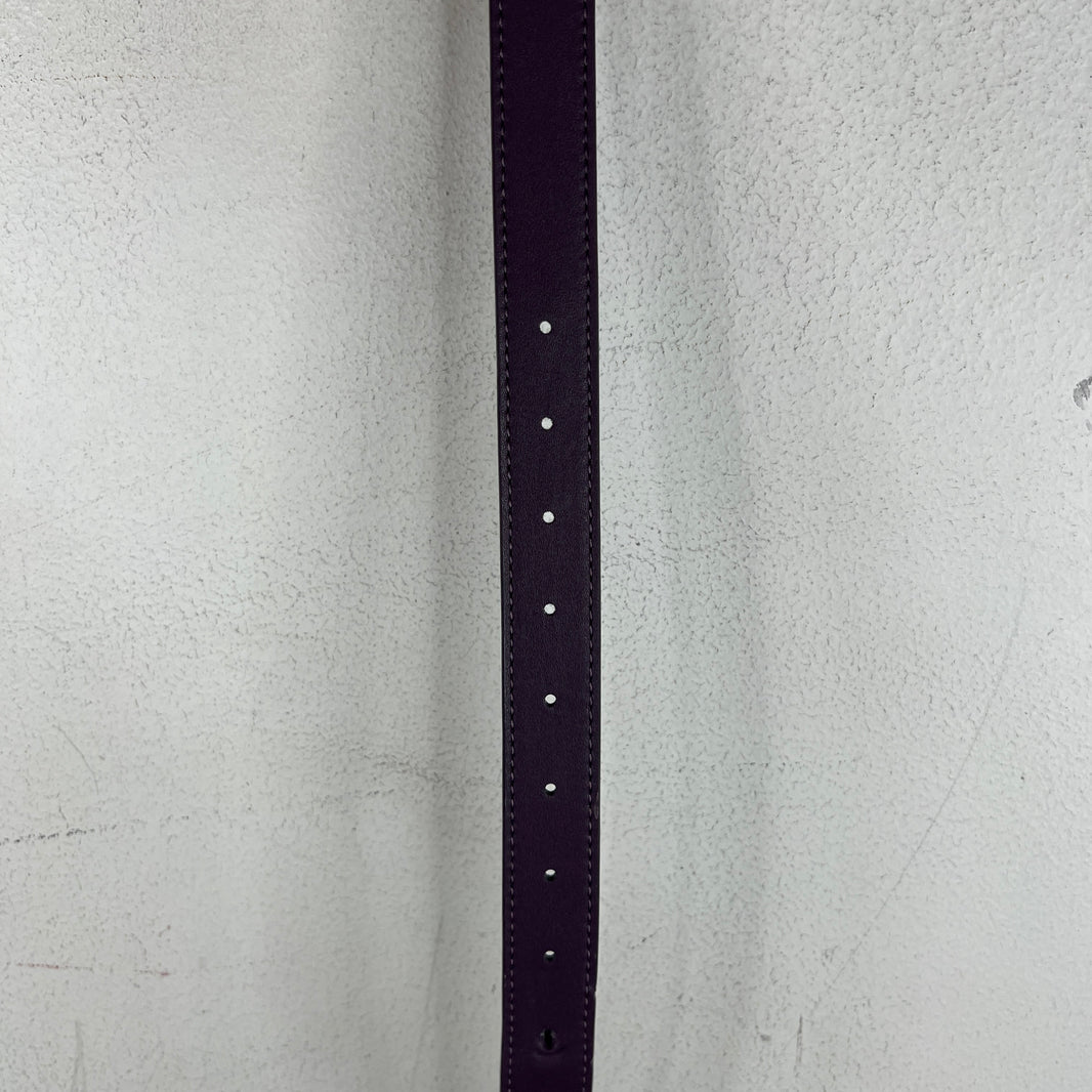 Telfar Logo Purple Belt