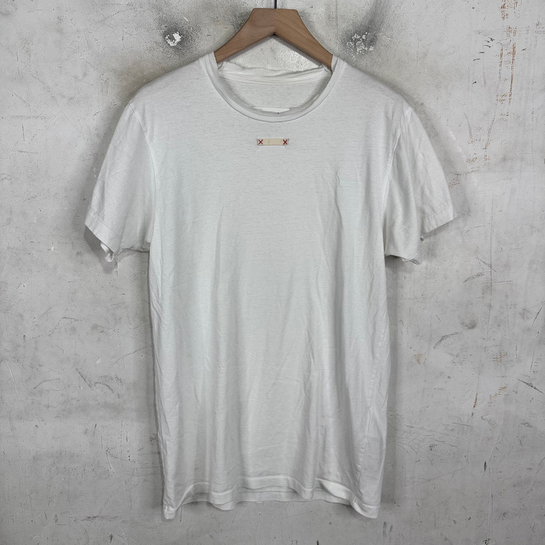Margiela Front Strap White T-Shirt
