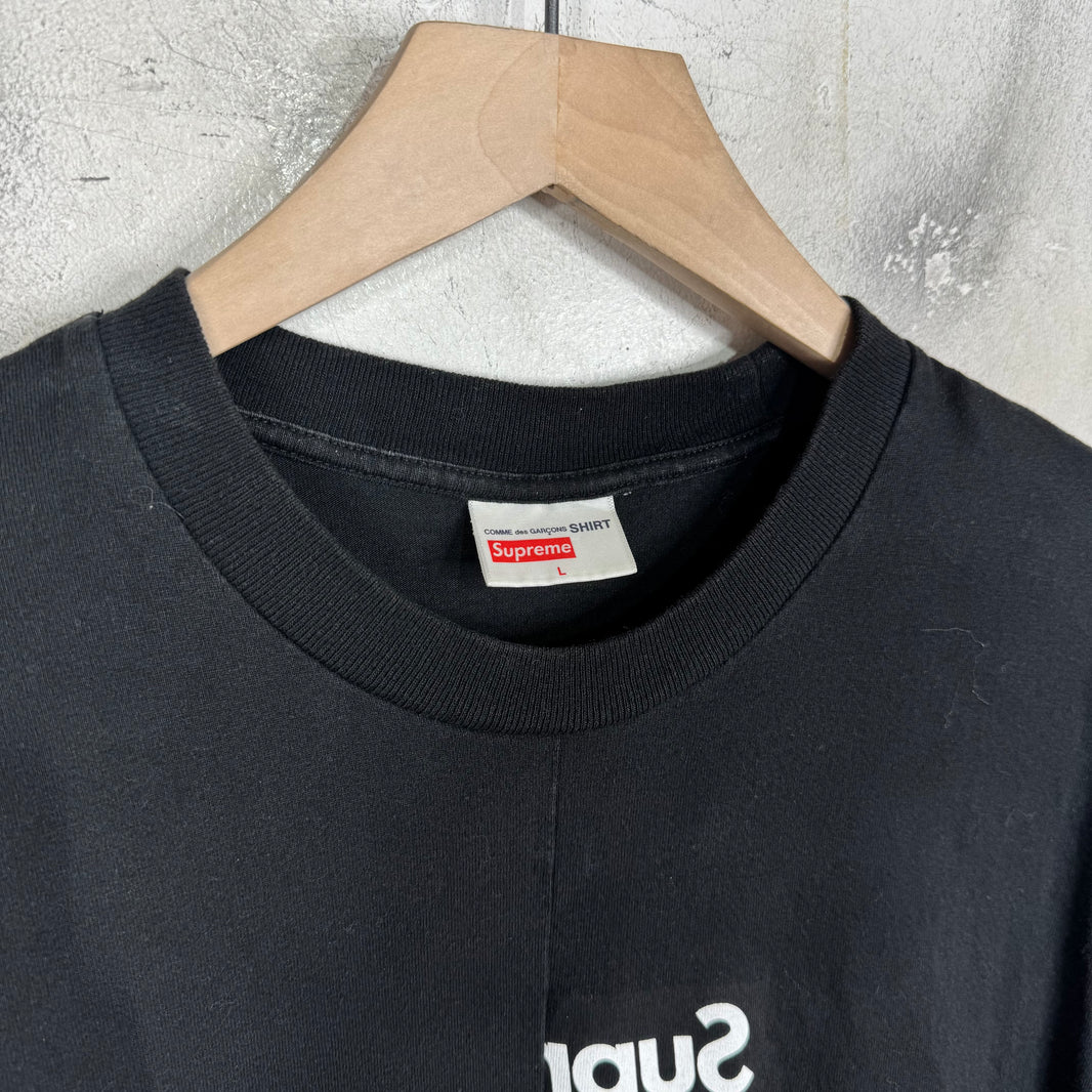 Supreme x CDG Split Box Logo T-Shirt