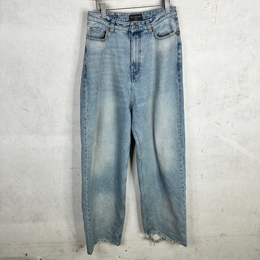 Balenciaga Baggy Blue Jeans